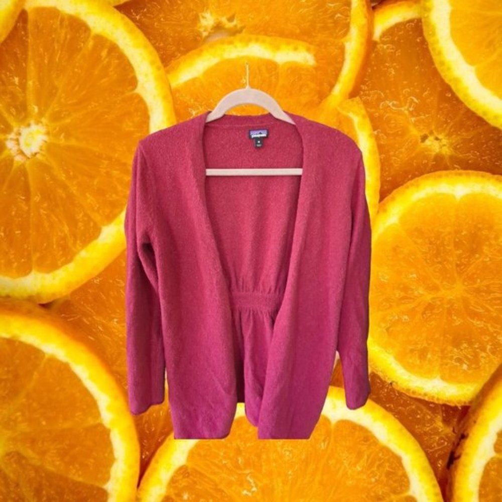 PATAGONIA Red Wrap Sweater Size XS‎
